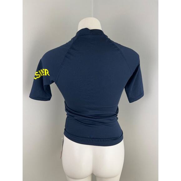 Women's Quicksilver Swim Surf Top Rash Guard w UPF 50+ Sun Protection XS - Picture 3 of 7